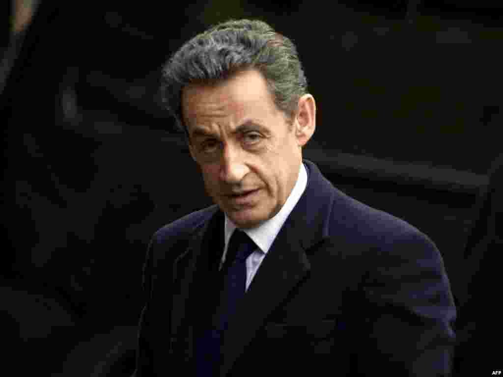 Predsjednik Francuske Nicolas Sarkozy, Hradčani, 23. decembar 2011.
