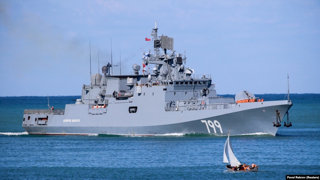 Фрегат Черноморского флота России «Адмирал Макаров»