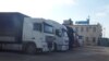 Кыргызстанские грузовики задерживаются в Актау