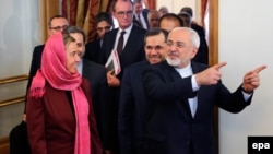 Mohamad Javad Zarif və Federica Mogherini