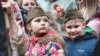 Дети на российском Дне победы в Симферополе, 9 мая 2019 года. Иллюстрационное фото
