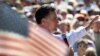 Republican presidential nominee Mitt Romney addresses supporters in Florida.