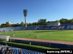 Стадион «Локомотив», Симферополь, фото до реконструкции