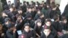An overcrowded school in northwestern Pakistan.