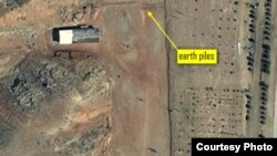 Супутниковий знімок об’єкту в Парчині (архівне фото)