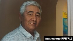 Гражданский активист из города Шымкента Жаркынбек Сейтинбек.