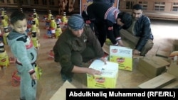 Aid being distributed in Ramadi and Fallujah on January 10