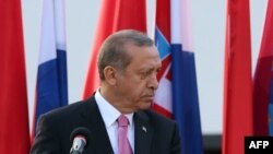 Хорватия -- Президент Турции Реджеп Эрдоган, Загреб, 26 апреля 2016 г.