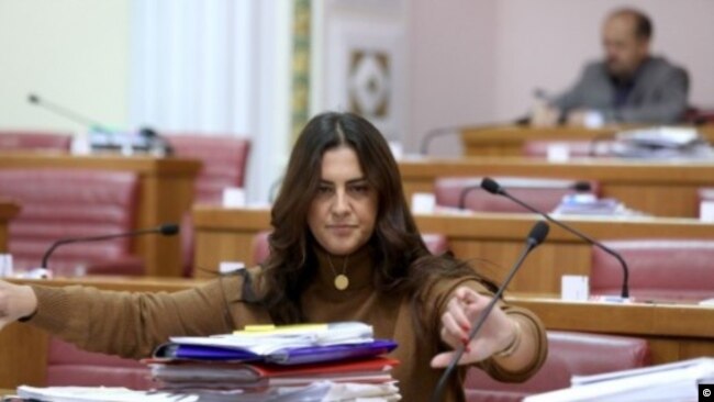 Депутат Ивана Нинчевич-Лесандрич. Фото: Патрик Мачек/PIXSELL