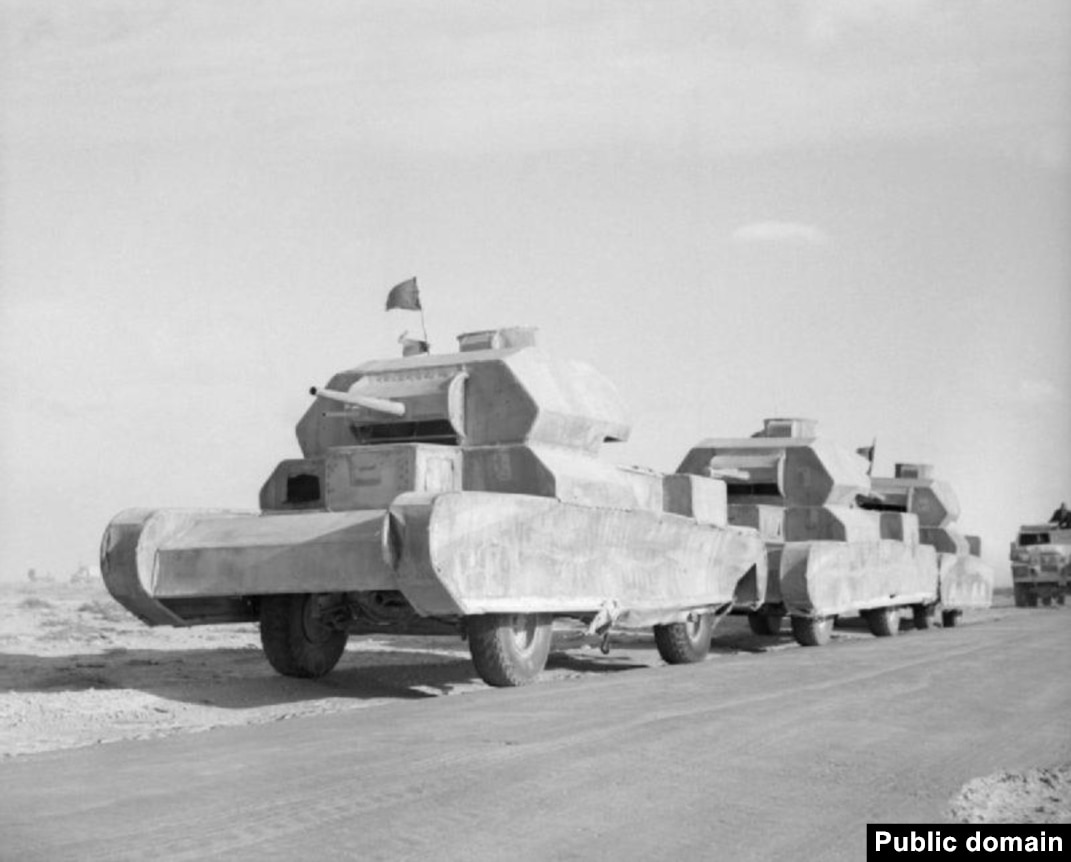 How American troops used inflatable tanks to fool the Nazis in