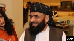 The comments were made by Taliban spokesman Suhail Shaheen on January 18 after negotiators from the extremist group and the United States met for two days of talks in Qatar.  (file photo)