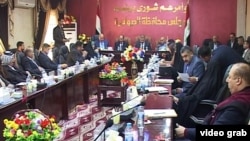 جلسة لمجلس محافظة القادسية