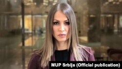 Dijana Hrkalović je u MUP došla aprila 2014. godine na mesto zamenika šefa kabineta ministra unutrašnjih poslova, odakle je 2015. godine prešla u Upravu kriminalističke policije na mesto sekretara UKP-a