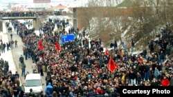 Protest pristalica Samoopredeljenja, 22. januar 2012.