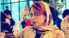 File photo:Iranian journalist Molood Hajizadeh