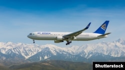 Қазақстандық Air Astana әуекомпаниясының жолаушы ұшағы