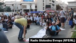 Протест против полициска бруталност.