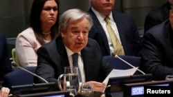 Генеральный секретарь ООН Антониу Гутерриш.