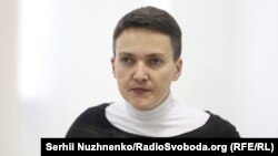 Надія Савченко в Апеляційному суді Києва, 29 березня 2018 року