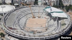 Vedere aeriană a stadionului Maracana