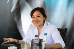 Журналистка и активистка движения «Oyan, Qazaqstan» Асем Жапишева. Алматы, 31 мая 2020 года.
