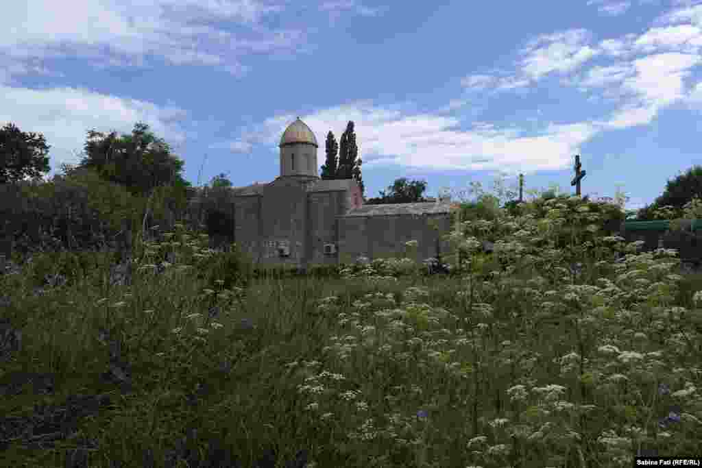 Feodosia, Crimeea 2016. Biserica Sf. Dumitru, din secolul al XVI-lea, care a aparținut comunității grecești.