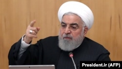 Իրանի նախագահ Հասան Ռոհանին վարում է կառավարության նիստը, Թեհրան, 15-ը հունվարի, 2020թ.