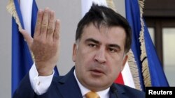 Presidenti i Gjeorgjisë, Mikheil Saakashvili.