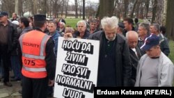 Banjaluka: protest boraca i građana