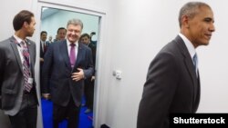 Президент України Петро Порошенко та президент США Барак Обама, фото архівне
