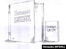 Кимбайке айрым "аткаминерлердин" укукка карата иргеме мамилесин байкаган. 07.3.2011.