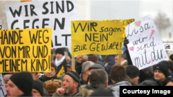 Демонстрация в Берлине против мигрантов (23 января 2016 года) 