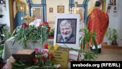 Разьвітаньне зь Юрыем Хадыкам у Менску, кастрычнік 2016 году