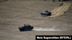 სამხედრო წვრთნა ვაზიანში - 2017 წელი