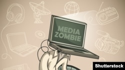 Media zombie.