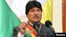 Presidenti i Bolivisë, Evo Morales.