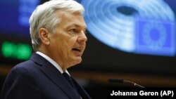 EU Justice Commissioner Didier Reynders (file photo)