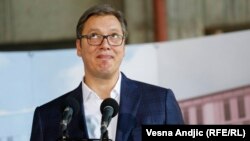 Predsednik Srbije Aleksandar Vučić 