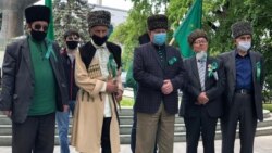 Кавказан тIамехь хIаллакхилларш дагалоьцуш хIоттийна митинг, 2020 шо. Гайтаман сурт
