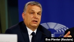 Прем’єр-міністр Угорщини Віктор Орбан. Брюссель, 20 березня 2019 року