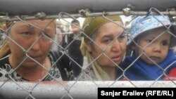 Этнические узбеки на узбекско-кыргызской границе. Иллюстративное фото.