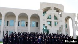 Armenia -- The assembly of bishops of Armenian Apostolic church in Echmiadzin. 24 September 2013.