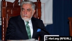 عبدالله عبدالله رئیس اجرائیه افغانستان 