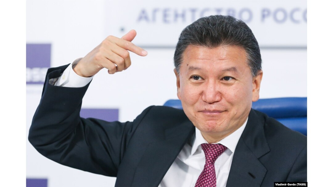 Former Kalmykia chief Kirsan Ilyumzhinov