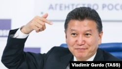 FIDE президенті Кирсан Илюмжинов. Мәскеу, 30 тамыз 2017 жыл.