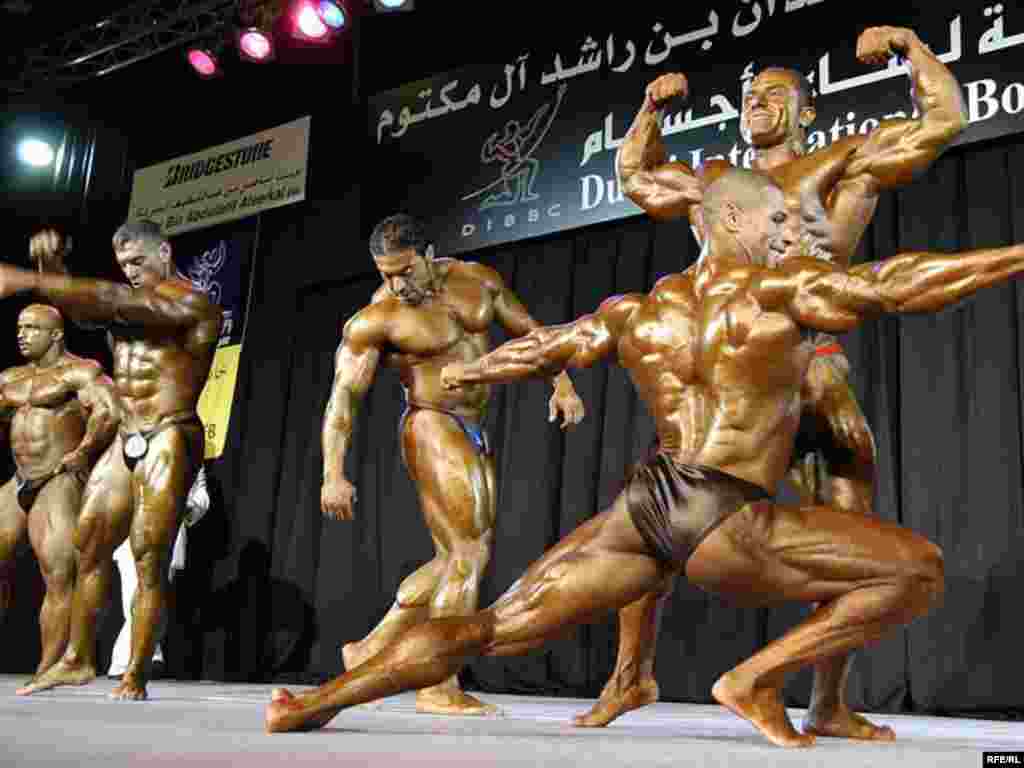 UAE -- International bodybuilding contest in Dubai, Jan2008