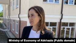 Вице-премьер, министр экономики Абхазии Кристина Озган