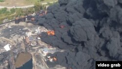 Пожежа на нафтобазі компанії «БРСМ-нафта» біля Василькова. 9 червня 2015 року