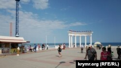 Крим, Алушта, архівне фото