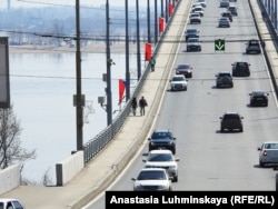 Въезд и вход на мост Саратов – Энгельс никак не контролируется